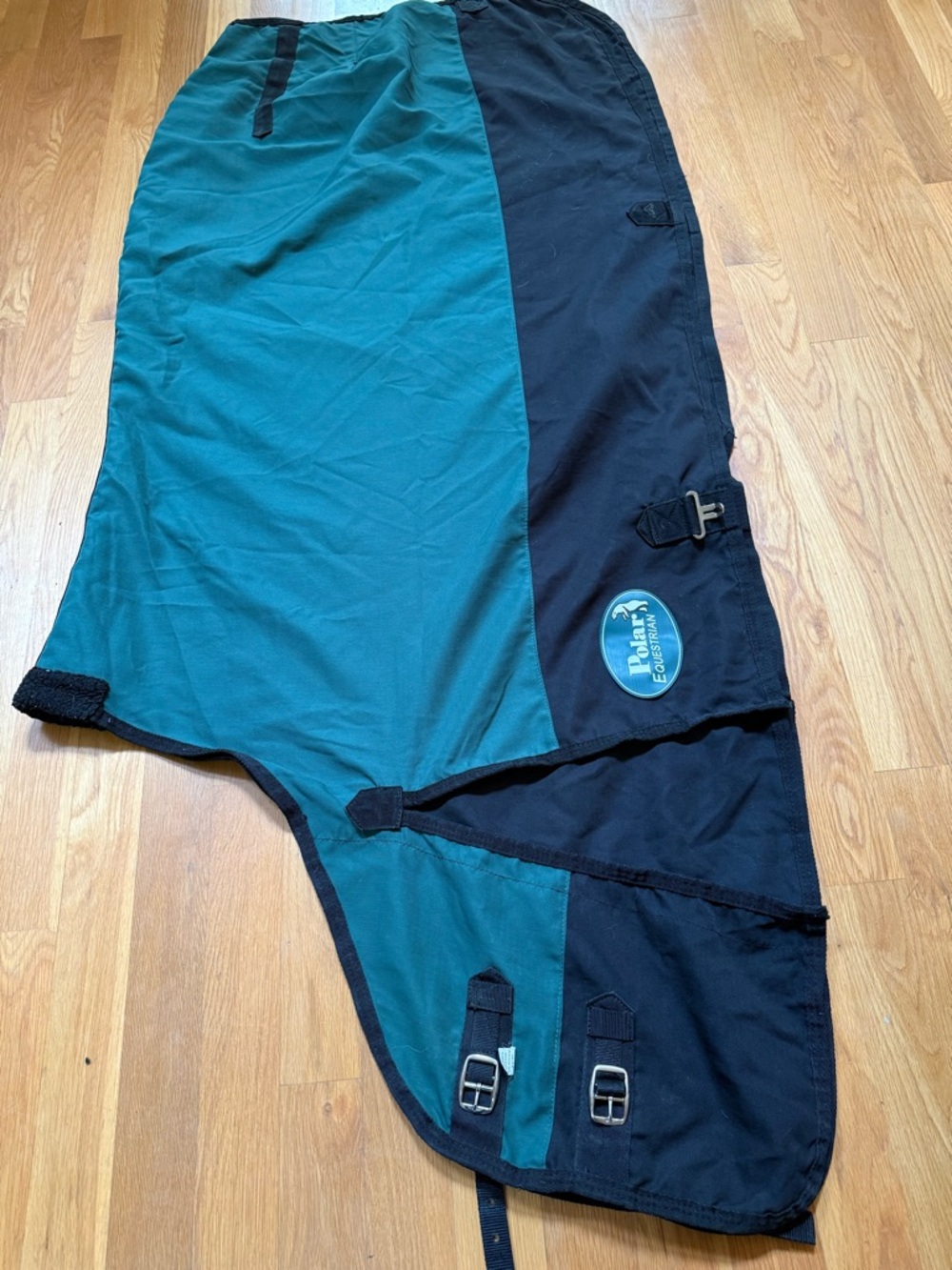 POLAR Equestrian dark green and Black stable sheet size 74 read info